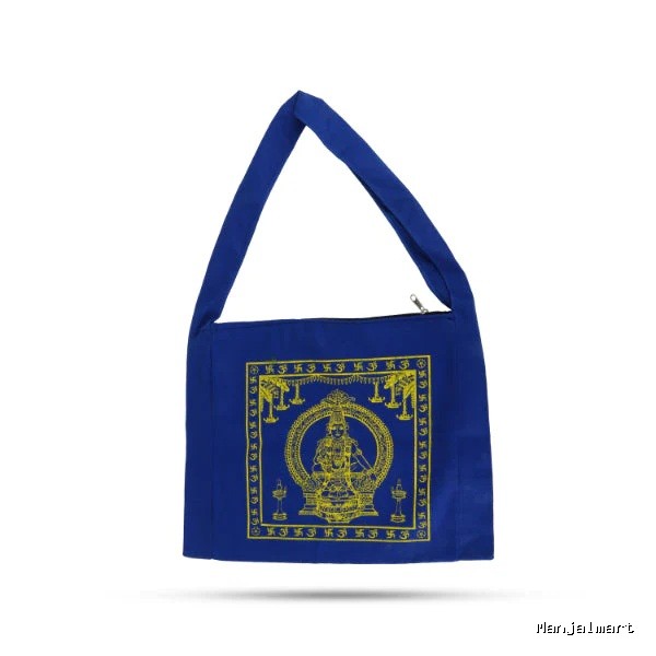Ayyappa Side Bag - 14 x 14 Inches | Hand Bag/ Tote Bag/ Sling Bag/ Assorted Colour